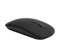 Tbest Ratón Blue Mouse Negro Inalámbrico Bluetooth 5.0 Silent Office para Os X Mi Laptop Tablets