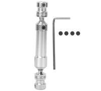 Tbest RC eje de transmisión trasero CVD, metal eje de transmisión trasero CVD para WLtoys 12428 12423 1/12 RC Car (Plata) Accesorios De Modelos