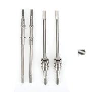 Tbest RC Eje Impulsor, Eje Impulsor del Eje Delantero del Coche de RC para el Modelo del Coche de AXIAL SCX10 II 90046 90047 RC