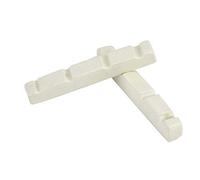 Tbest Reemplazo de Plástico Duradero de la Nuez de bajo de 4 Cuerdas para Sonido y Volumen, 2 Pcs para Amantes de la bajo, Material (ZE-1005 44 * 5.8 * 8 mm)