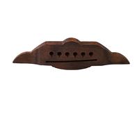 Tbest Reemplazo de Puente de Guitarra de madera: Puente de Guitarra Acústica de Palisandro con Forma de Golondrina para Mayor Durabilidad, Rendimiento Estable y Fácil Instalación