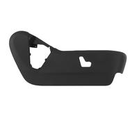 Tbest REEMPLAZO del Panel DE Bisel del Asiento ELÉCTRICO del Lado del Pasajero para Grand Caravan 2011 2016 Asientos Delanteros con CALEFACCIÓN INSTALACIÓN Protectora Plug and Play (Black)