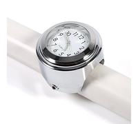 Tbest Reloj de Moto, 7/8 "1", Soporte para Manillar, Reloj de Moto, Reloj de Manillar, Reloj de Moto, Reloj de cronometraje, Color