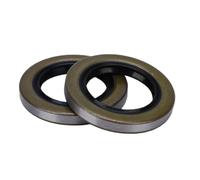 Tbest Retenes DE Cubo para Eje DE Remolque, Sellos DE Grasa para Rueda AD1836 FO 12192TB 470706 Doble Labio 1,249in X DE 1,983in X An 0,250in for Ejes DE 2000 a 2200 LB