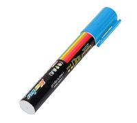 Tbest Rotulador de abeja reina de plástico, herramienta de pintura, herramientas de abeja, 8 colores, patio azul, suministros de jardín de césped (AZUL)