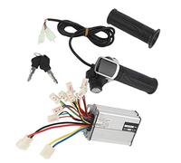 Tbest Scooter Eléctrico Conjunto de Controlador de 48V con Accesorios de Bloqueo, Producción Profesional para un Rendimiento Estable, Adecuado para Triciclo Eléctrico, Material de Aluminio