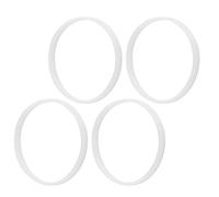 Tbest Sellado de Goma de 10 Cm o Batidora Cruzada de Frutas para Compresión del Anillo, Mejor Protección y Sellado, Repuestos de Cocina Necesarios, Instalación Simple [flexible]