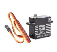 Tbest Servo sin Escobillas, a Prueba de Agua Alta Precisión 180 Grados 45 Kg de Aleación de Metal Servo para RC Car Boat Robot 6.0-8.4V