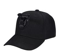Tbest Sombrero de Béisbol Soporte para Cámara Hebilla de Gancho en J Compatible con Cámaras de Acción Series Grabación Manos Libres para Entrenamiento de Escalada Viajes Correa para