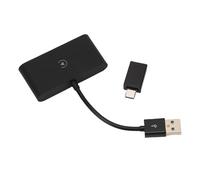 Tbest Soporte de Adaptador para USB Plug and Play Transferencia de Datos de 5 GHz Cableado a Adaptador Convertidor Soporte para Conectar a Este la Pantalla del Automóvil el USB Simplemente Llame por