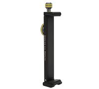 Tbest Soporte de la Tableta de Aluminio Adaptador de Montaje del Trípode Capacalización Universal con Zapatilla Fría y Tornillo de 1/4 de Pulgada para el Video de Fotografía de la
