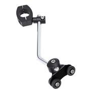 Tbest Soporte de Parabrisas para Motocicleta 22 Mm Universal para Puig Givi | Construcción de ABS y Metal Se Adapta a Manillares de 7/8 Pulgadas Proporciona un Montaje Estable y Seguro del Parabrisas