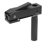 Tbest Soporte de Placa de Prensado para Carpintería, Aleación de Aluminio de 20 Mm, Abrazadera de Palanca de Presión de 3 Engranajes para Carpintería, Tablero de Prensa de Escritorio con Cilindro de