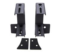 Tbest Soportes de Montaje de Bisagra de Parabrisas, Soporte de Pilar A | Metal de Alta Resistencia, Soportes LED para Conducción Off-road, Doble Pilar A
