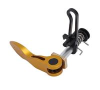 Tbest Subgadora de Aluminio de Liberación Rápida, Pinza de Postes de Sillín de Aleación de Aluminio con Gancho Plegable para Bicicleta Plegable de 3 Sesenta - Accesorio de Ciclismo Liviano para un