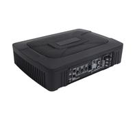 Tbest Subwoofer Activo Debajo del Asiento Amplificador Incorporado Delgado para Automóvil Activo de 6x9 Pulgadas 150 W RMS 600 W Pico Diseño Ultra Delgado para de Audio Aluminio