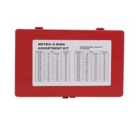 Tbest Surtido de Juntas Tóricas Ru 419 Piezas Juego Surtido de Juntas Tóricas Junta de Sellado Kit de Juntas Tóricas de Goma Universal R01R32