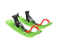 Tbest Tabla de Trineo para Nieve ATV, Freno de Disco, Esquís Antideslizantes Resistentes para Motos de Nieve para Aventuras de Invierno, Compatibilidad con Vehículos Todo Terreno