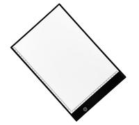 Tbest Tablero de Calco LED A4 Caja de Luz Almohadilla de Plantilla Artística Ultrafina de 0,2 Pulgadas para Artistas, Dibujo, Animación y Dibujo LED Verde sin Parpadeo, Vida útil de 80 000 Horas,