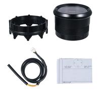 Tbest Tacómetro Digital Led de 52Mm, Medidor de 0-9000 Rpm para Coches, Camiones, SUV, Medidor de Rpm de Motor Pequeño Universal de 12V para Motocicleta y Barco