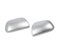 Tbest Tapa del Espejo Retrovisor Reemplazo de la Cubierta del Ala Lateral Izquierdo Derecho para XU40 2008 a 2013 Material ABS Resistente para Clima Color Plateado Juego de 2 Piezas