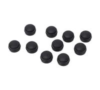 Tbest Tapones de Purga de Freno 222101, Juego de 10 Unidades, de Goma, con Sello Autoajustable para Coches, Motos y máquinas.