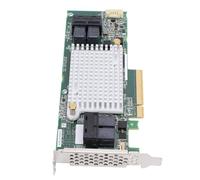 Tbest Tarjeta de Matriz ASR 81605ZQ 12 Gbps 1 GB de caché 16 Canales 256 Dispositivos de Almacenamiento Tarjeta Controladora PCIe X8 de Matriz SAS Array ASR 81605ZQ Transferencia de Datos de