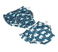 Tbest Tbest Ing Pantalones, 2pcs Baby Orinfty Pantalones Intencionados Recién Nacidos (#2)