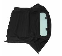 Tbest Techo Blando Convertible con Ventana de Vidrio Calefactable Ajuste de Corte Preciso para 350Z 2003 a 2009 Techo de Reemplazo de PVC de Lona Negra NIS 3493