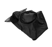Tbest Tela de Punto Suave y Transpirable con Ojo de Malla Fina, Cómoda para Montar a Caballo, Color Negro (Black)