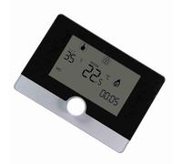 Tbest Termostato Caldaia Hermann Saunier Duval, Termostato Programable Controlador de Temperatura para de Calefacción de Caldera Suspendido en la Pared Negro (Black)