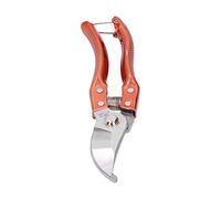 Tbest Tijeras de Podar para Jardinería, Cortador de Ramas de Acero SK 5 con Ergonómico, Absorción de Golpes y Agarre Antideslizante, Resorte Tratado Térmicamente, Mecanismo de Bloqueo para árboles