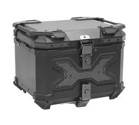 Tbest Top Case Caja Trasera de Maletero de Aluminio Ligero de 45 litros para Almacenamiento Trasero Universal