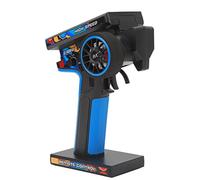 Tbest Transmisor de de Radio RC, Transmisor Receptor de Radio Transmisor de Control Remoto para WLToys 124017 124016 144010 104072 124007 Azul y Negro
