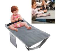 Tbest Use el Pedal Portátil de Pie Ajustable Ajustable para un Viaje Cómodo, Ajuste Universal para la Familia de Lavado Nylon (GRAY)