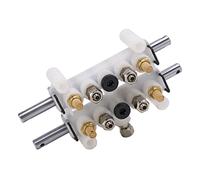 Tbest Válvula de Aire de Control de Pie de Aleación de Aluminio para Cambiador de Neumáticos, Interruptor de Pedal, Accesorios Neumáticos