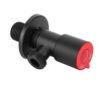 Tbest Válvula de ángulo de Acero Inoxidable, Válvula de Cierre de Rosca G1/2 para Baño, Inodoro, Fregadero de Cocina, Núcleo de de Cerámica a Prueba de Corrosión, Resistente a Alta Presión (