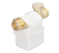 Tbest Válvula Solenoide de Calentador Solar, Válvula de Retención de Alimentación Automática de Latón de 4/5 Pulgadas, Normalmente Cerrada, AC220V, para Accesorios del Solar