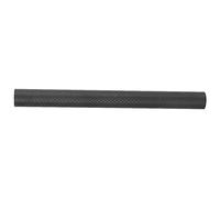 Tbest Varilla de Tubo de Fibra de Carbono Seguir el Foco Rig de Rieles de la Jaula Hilo de Alta Densidad Ligero Duradero para la Cámara Soporte Negro de 15 Mm de Diámetro (20 centímetros)