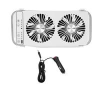 Tbest Ventilador de Ventilación de Techo para Autocaravana, Extractor de Techo para Autocaravana, Ventilador de Ventilación de 4 Velocidades Ajustable con Cable de Alimentación de y