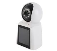 Tbest Video de 3MP Baby Camera HD 1080p Monitoreo Remoto Inteligente de 2 Vías Seguridad Interior con Pantalla para el Cuidado de Ancianos Material ABS Resolución de 3K