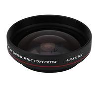 Tbest Zomei Ultra Slim 55 Mm 0.45X Filtro de Lente Gran Angular Vidrio óptico Asférico Sin Distorsión Alta Definición para Cámaras DSLR y Videocámaras Aleación de Aluminio Negro