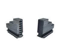 TBGCXJSV Mandril de Tres mordazas K11-80, K11-100, K11-125, K11-160, K11-200 y K11-250 Universal de Tres mordazas con Base de Tarjeta para Torno mecánico (Juego de 3 Piezas) (K11-125L)