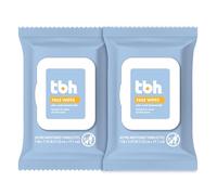 TBH Toallitas faciales suaves para niños, preadolescentes y adolescentes con piel grasa seca y sensible, limpiador facial suave e hidratante para niñas y niños, sin sulfatos, sin parabenos, 60