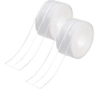 Tbintul 4 Rollos Cinta Selladora Impermeable,Cinta De Sellado Para Baño Transparente,Sellador Impermeable Transparente Versátil para Cocina Baño Bañera Inodoro Pared y Piso(3.2m*3.8cm)