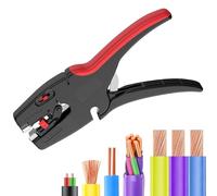 Tbintul Pelacables Automático, 2-en-1 Pelacables Electricista, Pela Cables de Electricidad con Mordazas Autoajustables, para Cables, Fibra, Alambre (0,03~10,0 mm²)