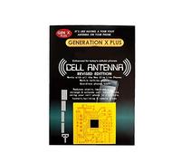 Tbkoeudhg 10 pegatinas de mejora de señal Booster Gen X para todos los smartphones, herramientas de camping, color dorado