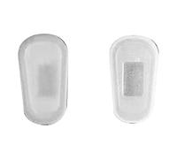 Tbkoeudhg 50 pares de almohadillas para la nariz de silicona suave y transparente, almohadillas para la nariz