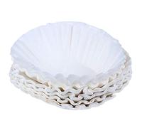 Tbkoeudhg 500 unidades de 25 cm de hojas de filtro para café comercial americano, cesta de papel, filtros para café, filtros para café ()