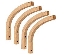 Tbkoeudhg Colgador para plantas, maceteros de pared para plantas de interior, para colgar en la pared de madera, para cestas para linternas, 4 unidades